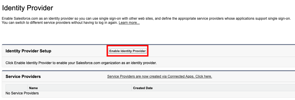 Appendix B Configuring Salesforce As Your Identity Provider Amazon Connect Salesforce Cti Adapter